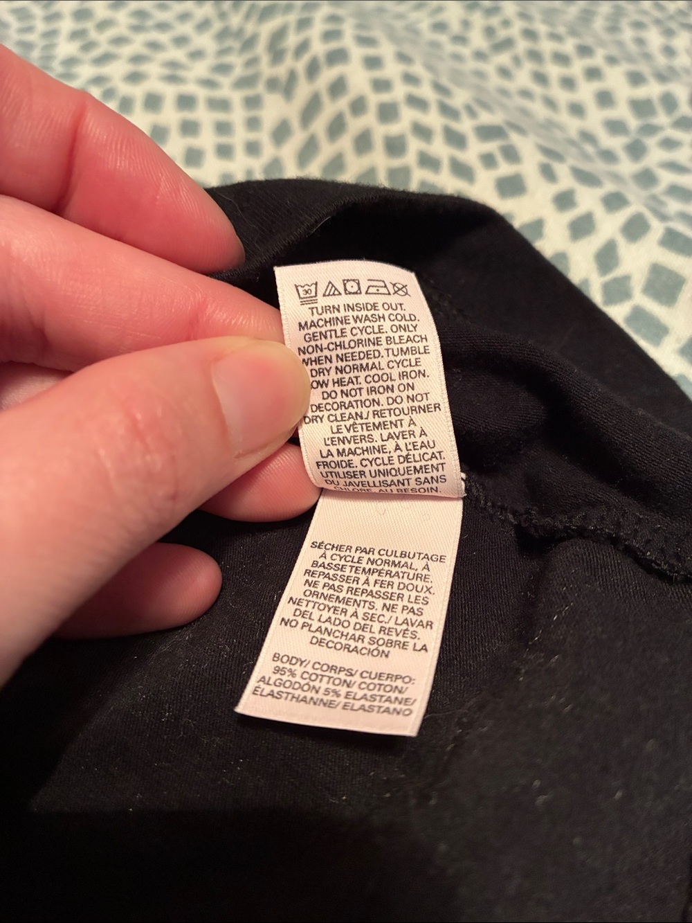 Black VS Crop Tank with Red 'Dear Santa I Can Explain' Graphic - Picture 4 of 7